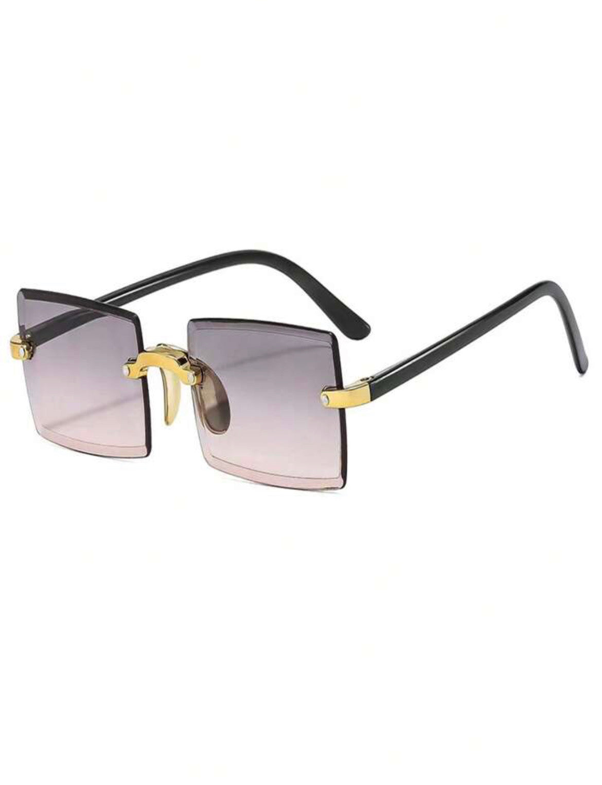 Cartier inspired frameless fashion glasses