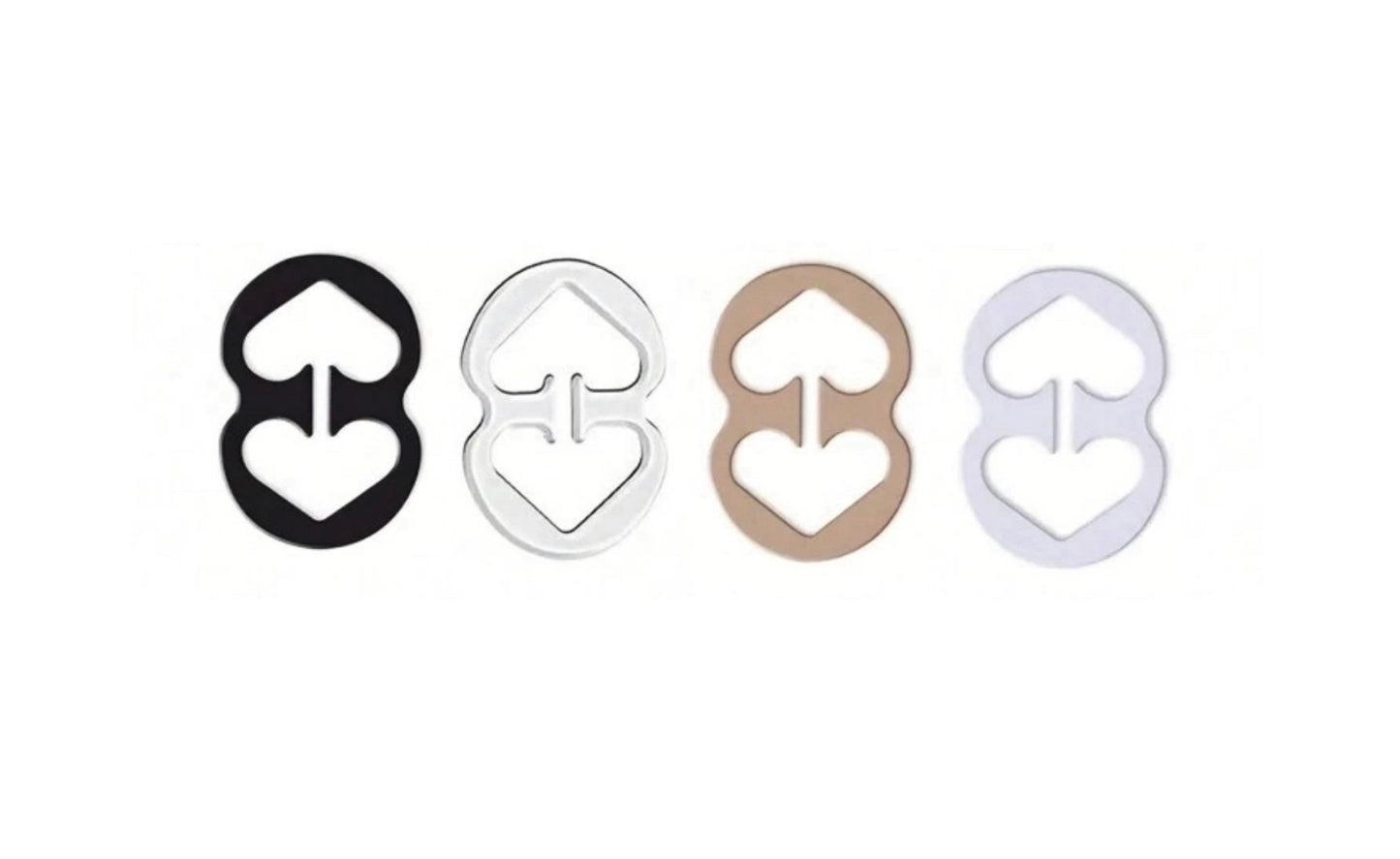 4 pcs bra strap clips