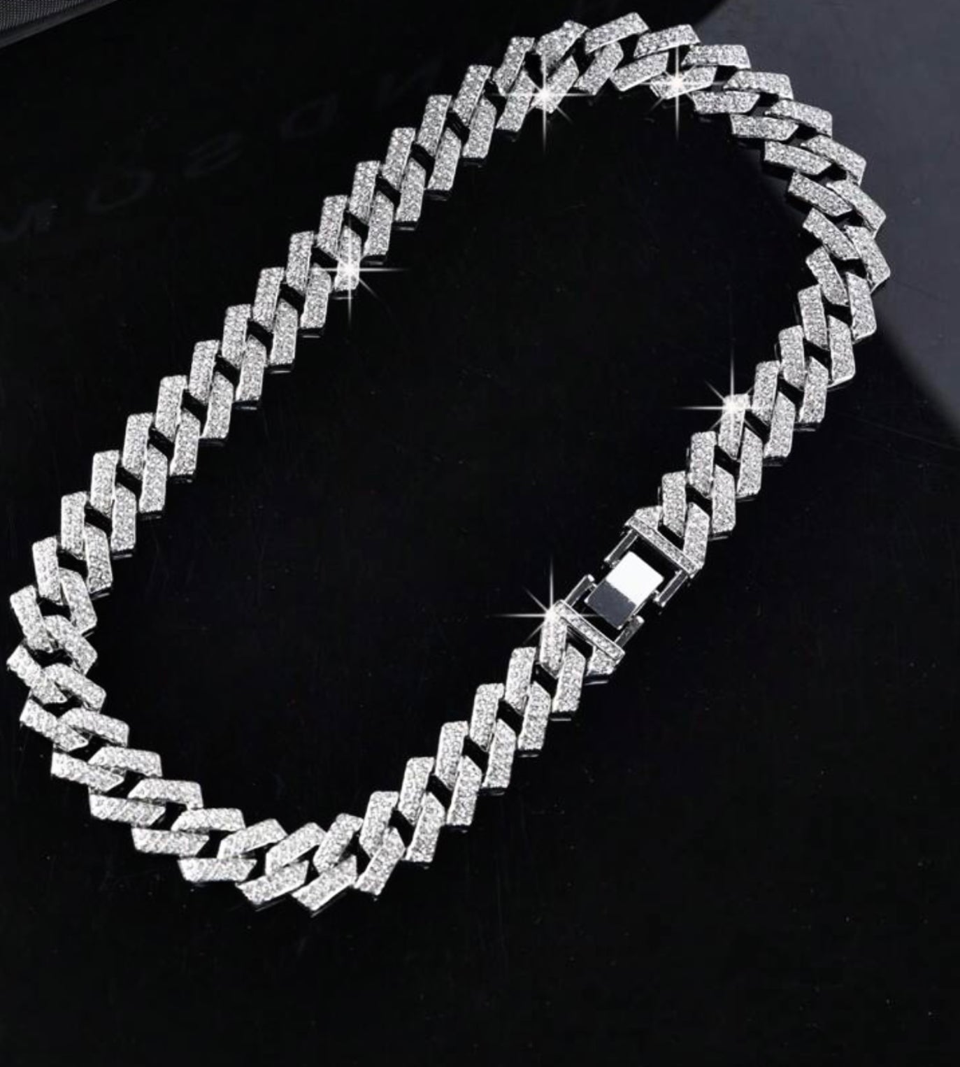 Men’s iced out Cuban chain
