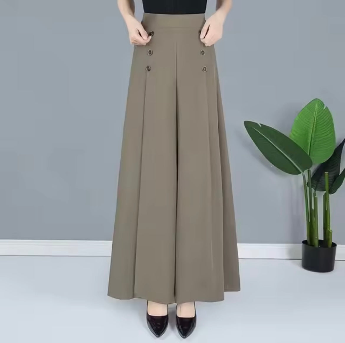 Women’s Wide Leg Dress Trouser
