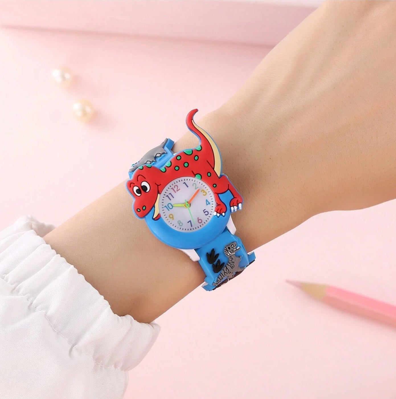 Kid’s Silicone Dinosaur T-Rex Watch