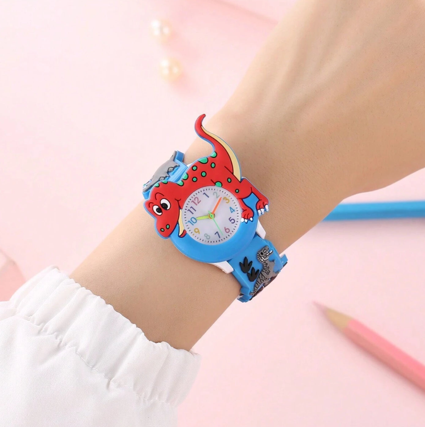 Kid’s Silicone Dinosaur T-Rex Watch