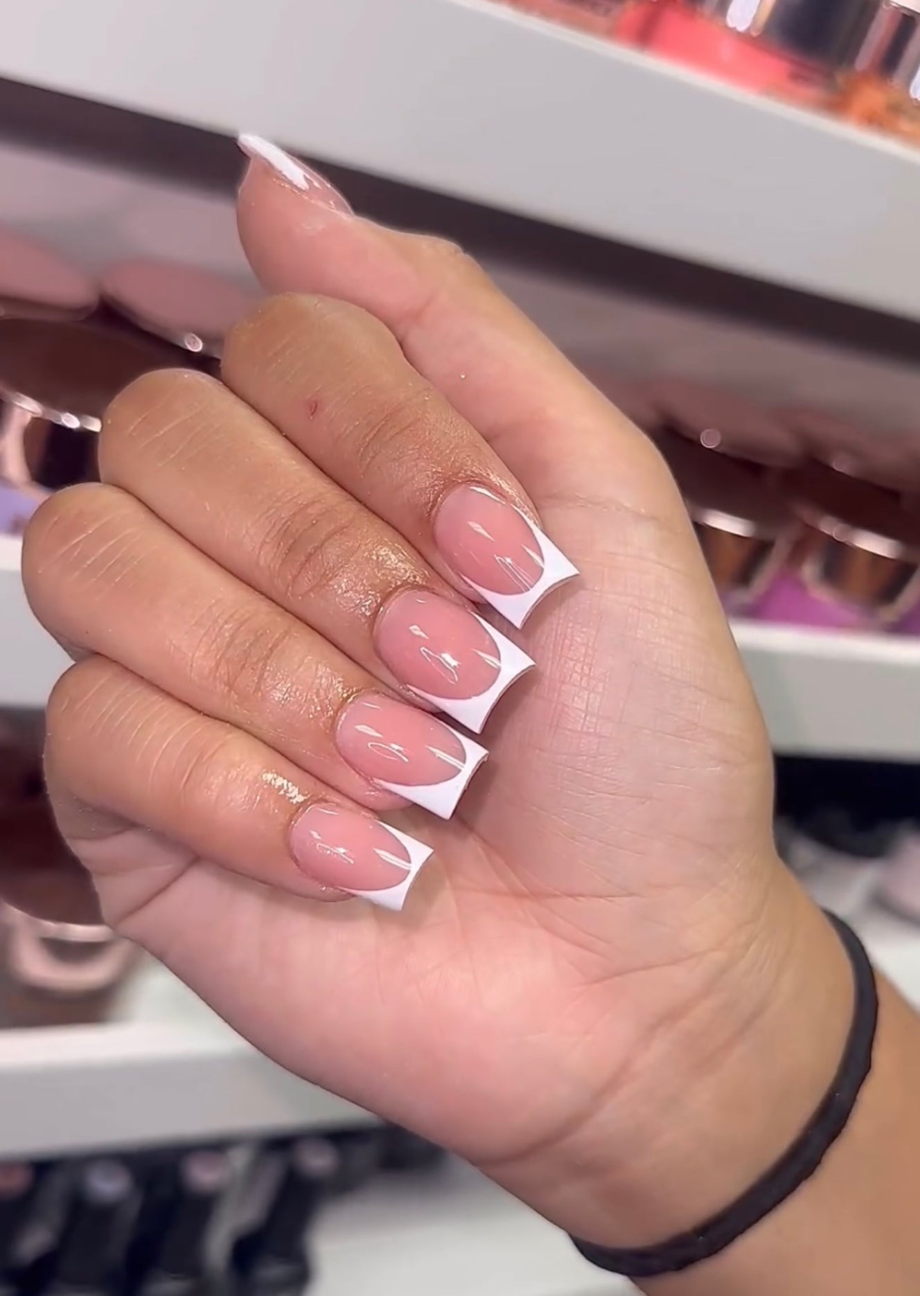 French press on nails