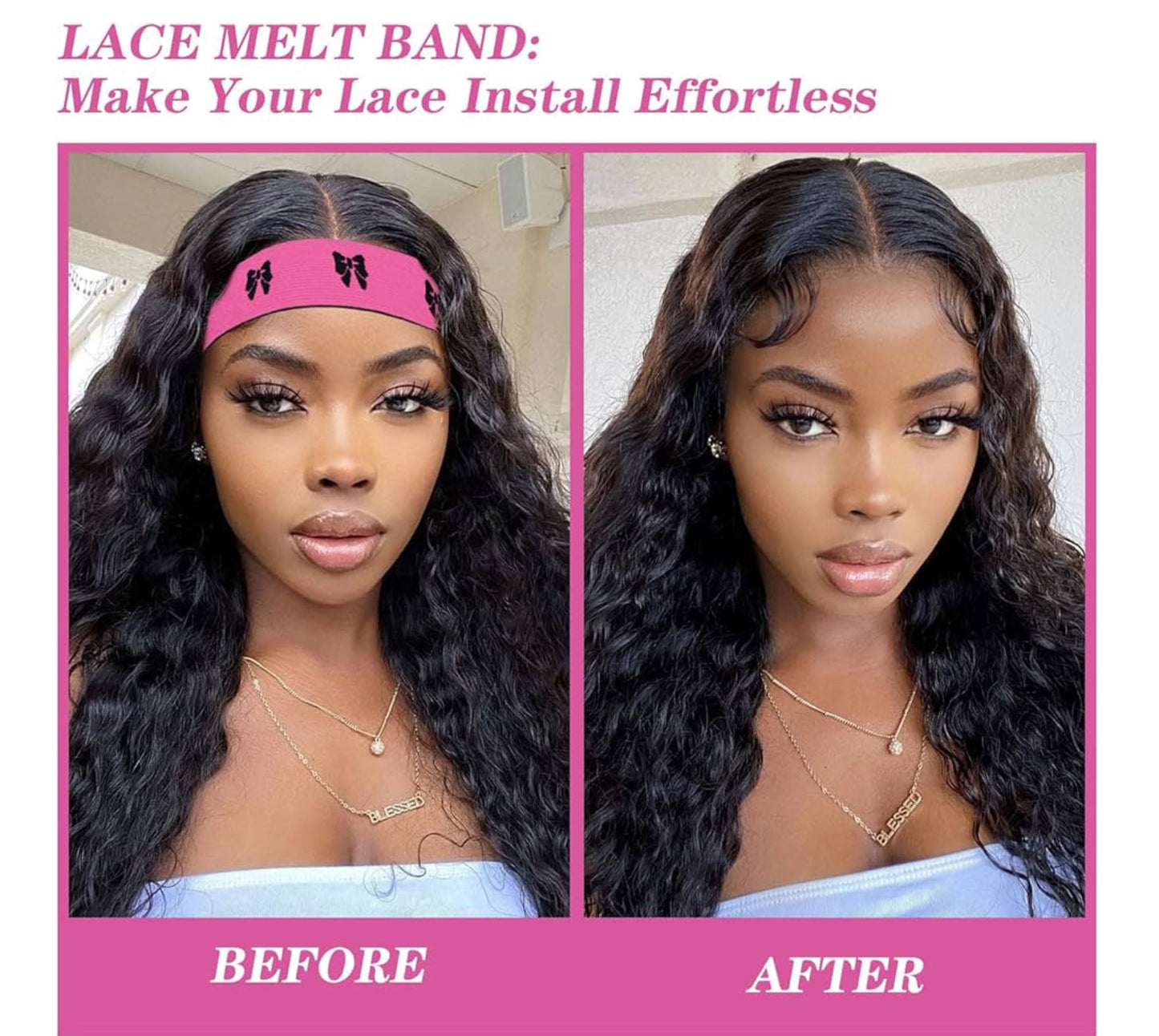 Lace melting band