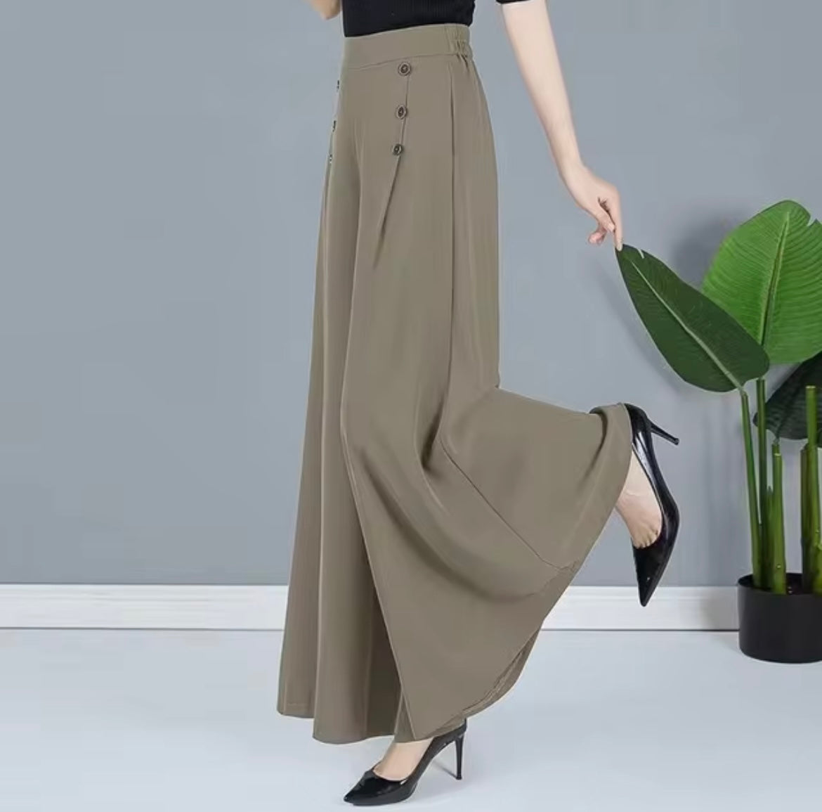 Women’s Wide Leg Dress Trouser
