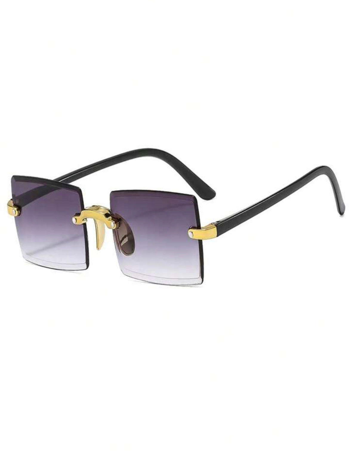 Cartier inspired frameless fashion glasses