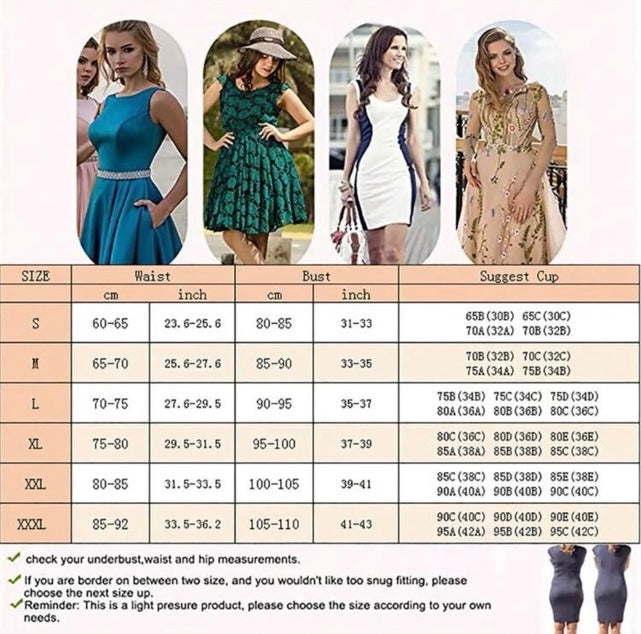 Women's Shapewear One-
Piece Bra Tummy Tuck, Hip Lift, Corset Briefs
Short