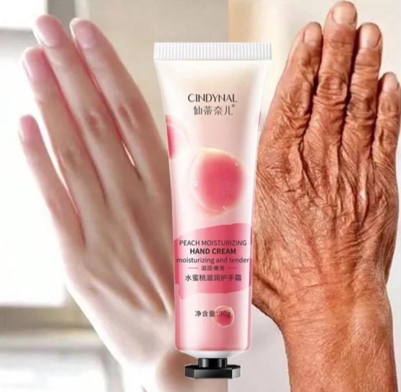 Moisturizing anti aging hand cream
