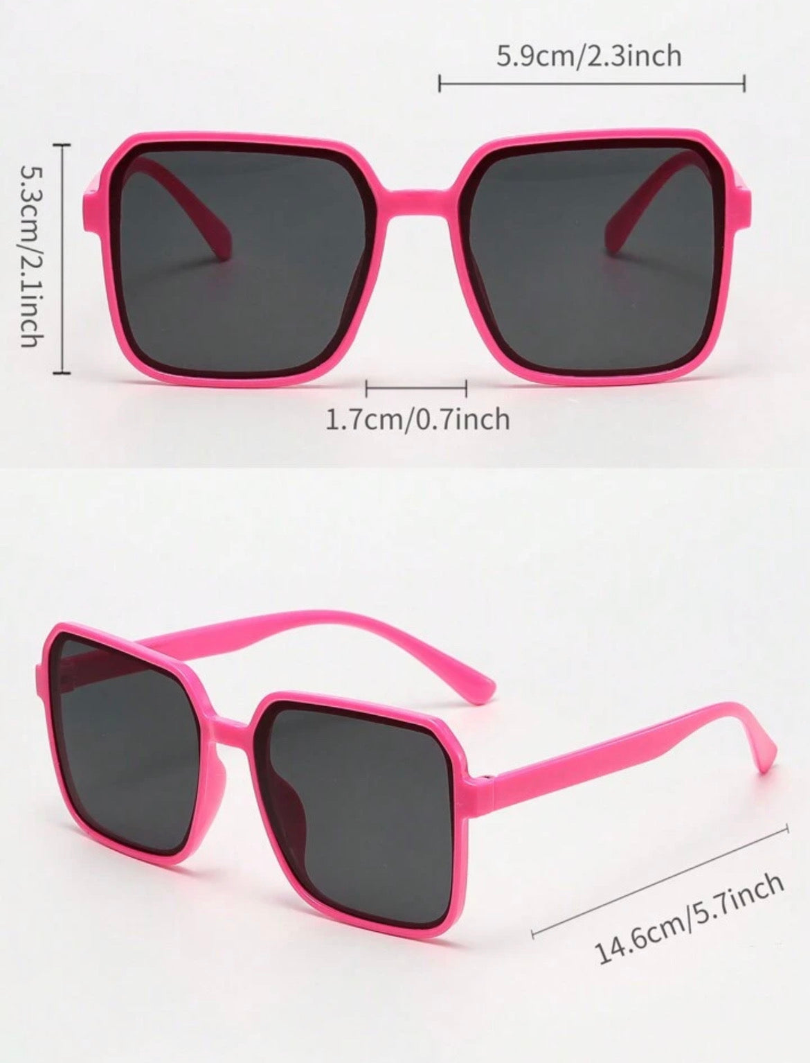Women’s oversized fashion glasses
