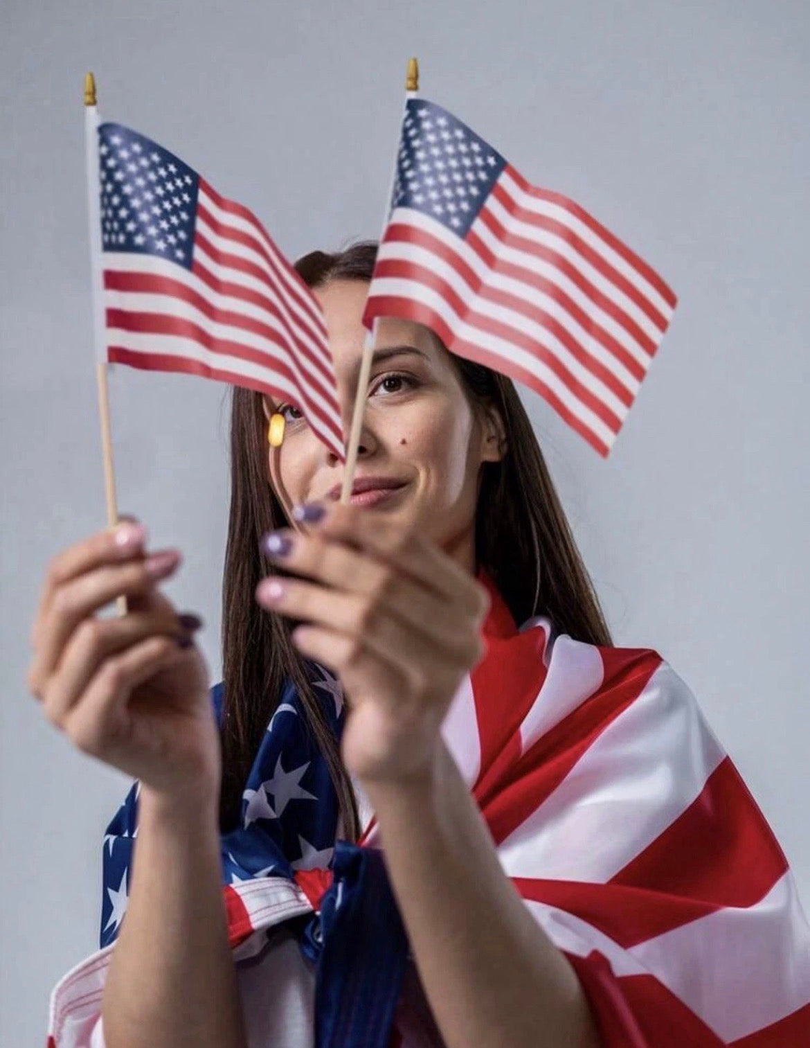 American Flag Handheld Mini Flag | USA Patriotic Party & Parade Decorations
