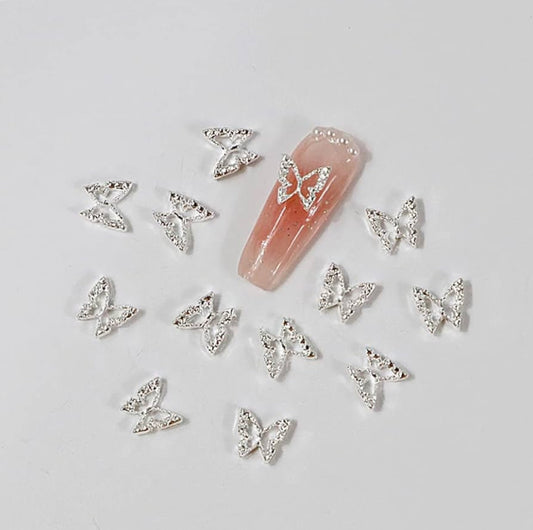 butterfly nail charm