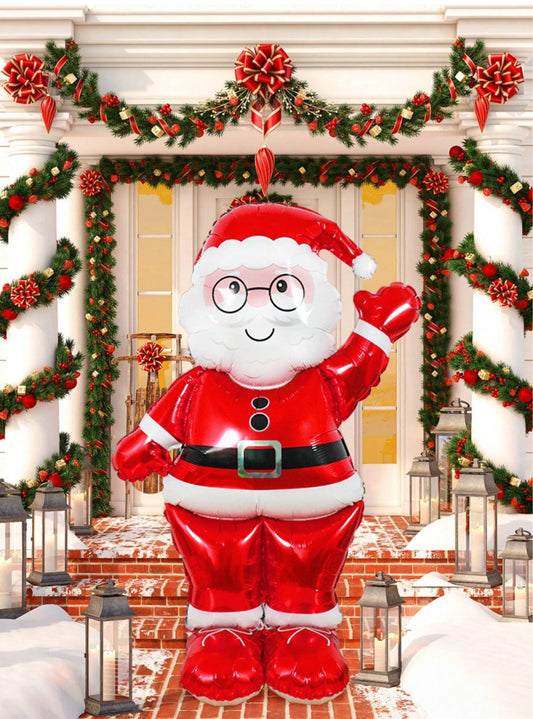 Life Size 61 inch Santa Claus Foil Balloon