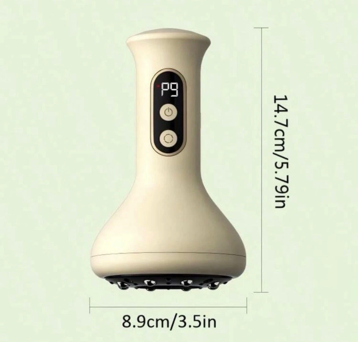 Electric Cupping Massage Machine | USB
Rechargeable Heated Cupping Therapy
Device with 9 Heat Levels