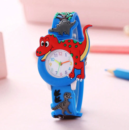 Kid’s Silicone Dinosaur T-Rex Watch