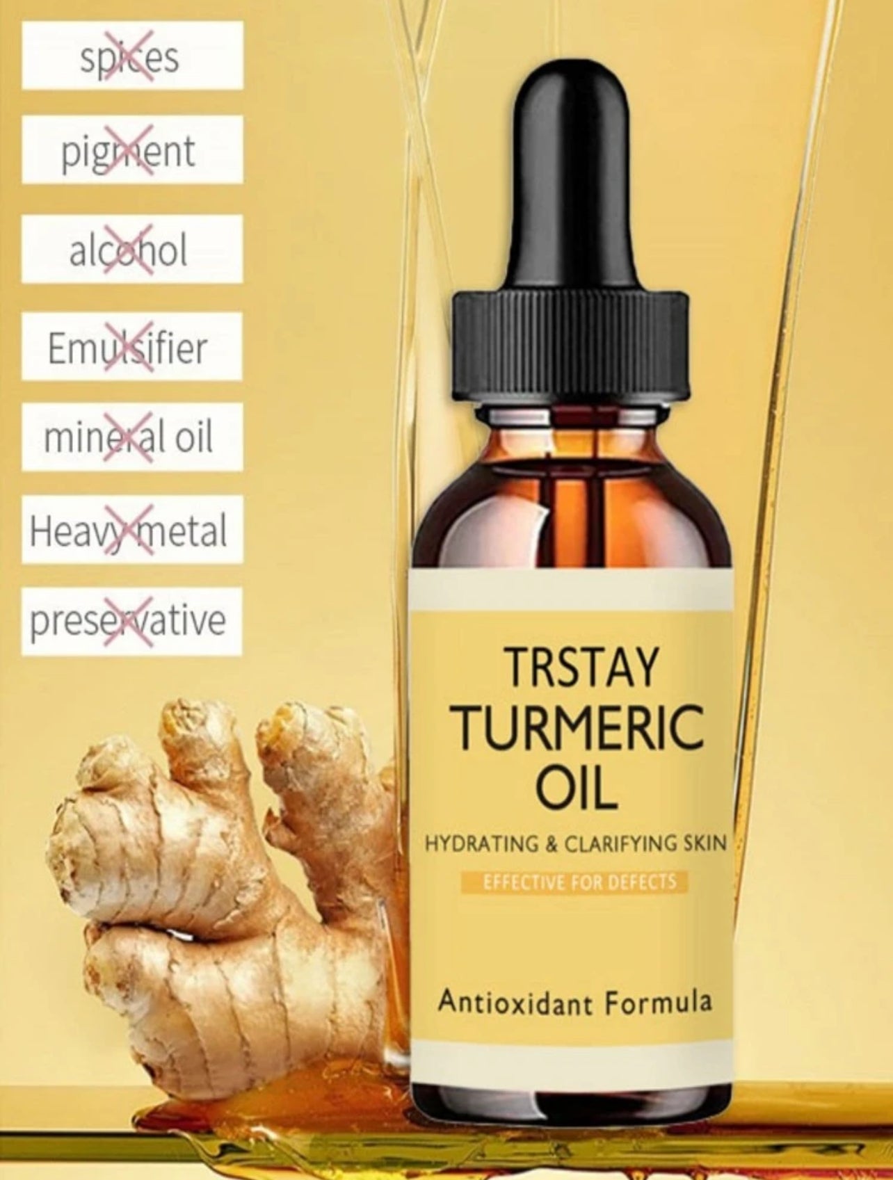 Turmeric oil dark spots Remover