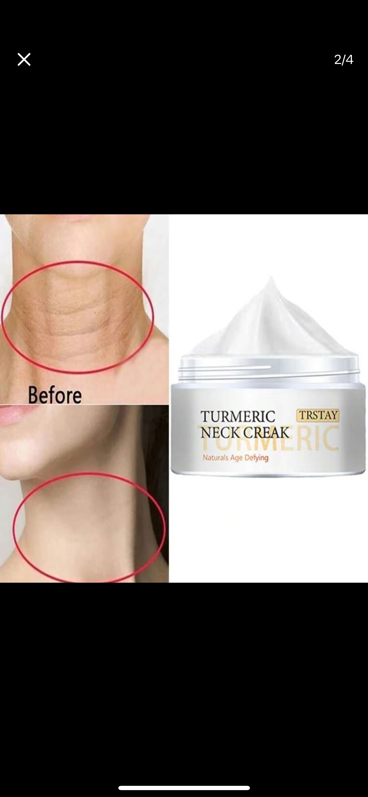 Turmeric Neck cream
